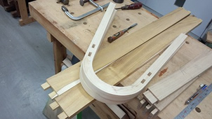 Bending wood